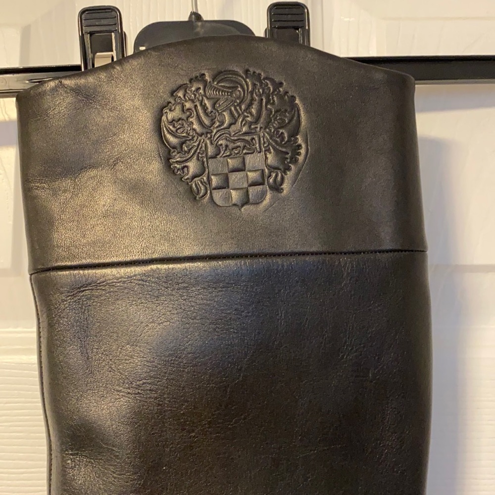 Leather boots